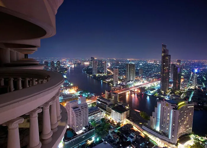 L Self Checjk-in L Floating Above Same Buiding Of Lebua High Floor Dream Near Iconsiam Asiatique 아파트 *